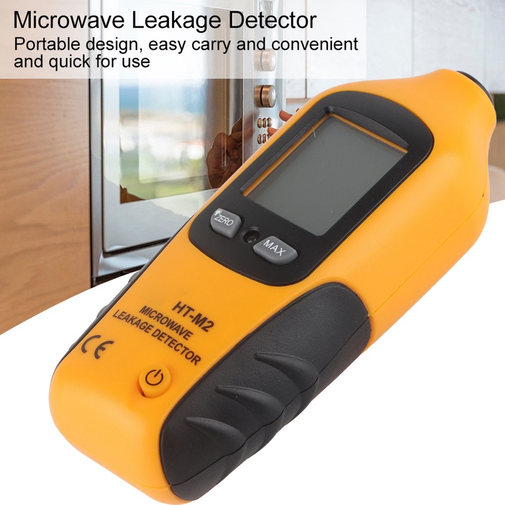 HT M2 Digital LCD Display Microwave Leakage Detector High Accuracy CMVM