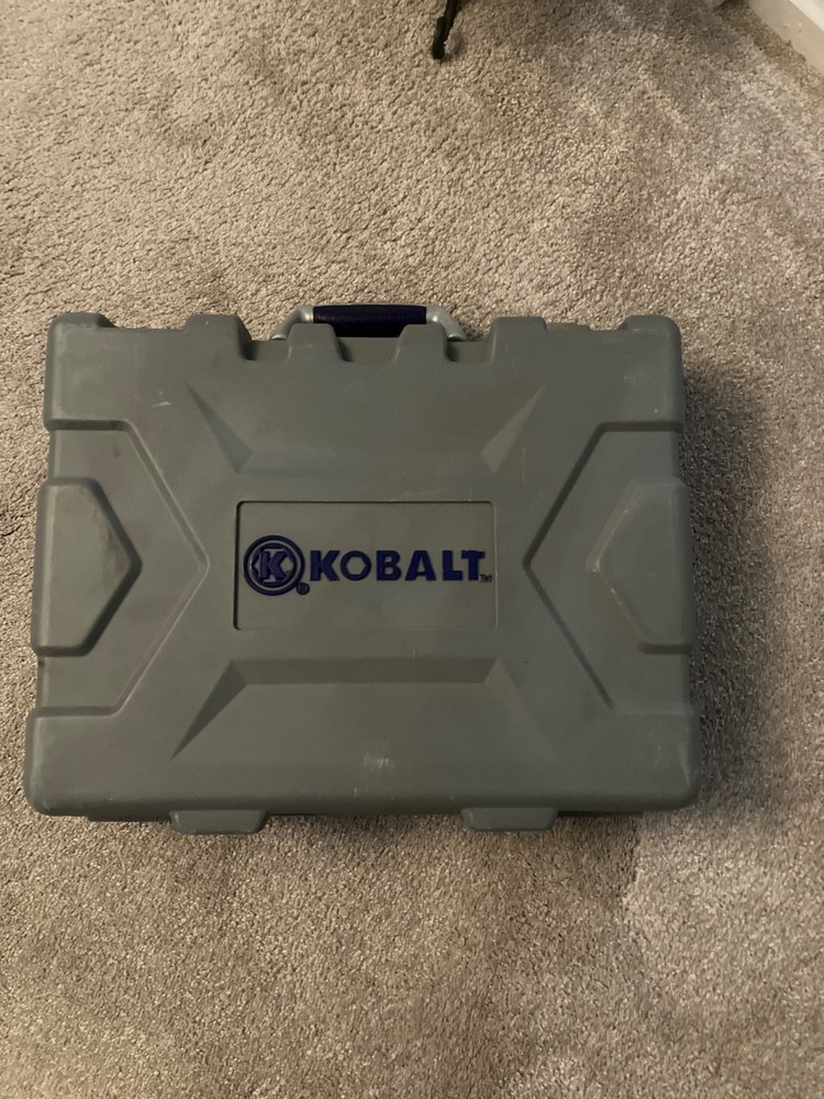 Kobalt Pneumatic Air Tool Kit - Impact Driver  Hammer, Rotary- Missing tools