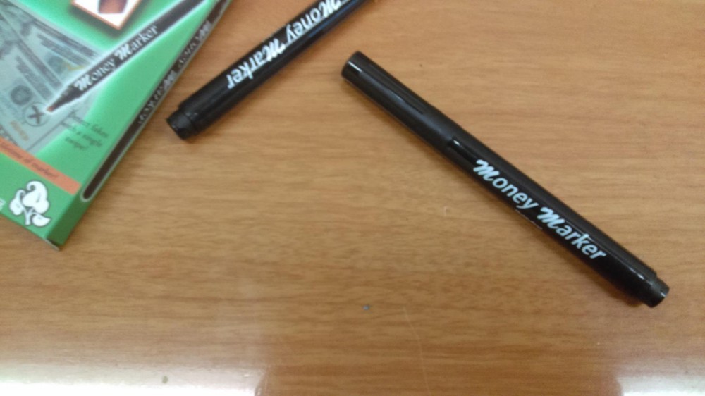Accurate Counterfeit Detector Pens - 12 Count with Chisel Tips for Easy Use
