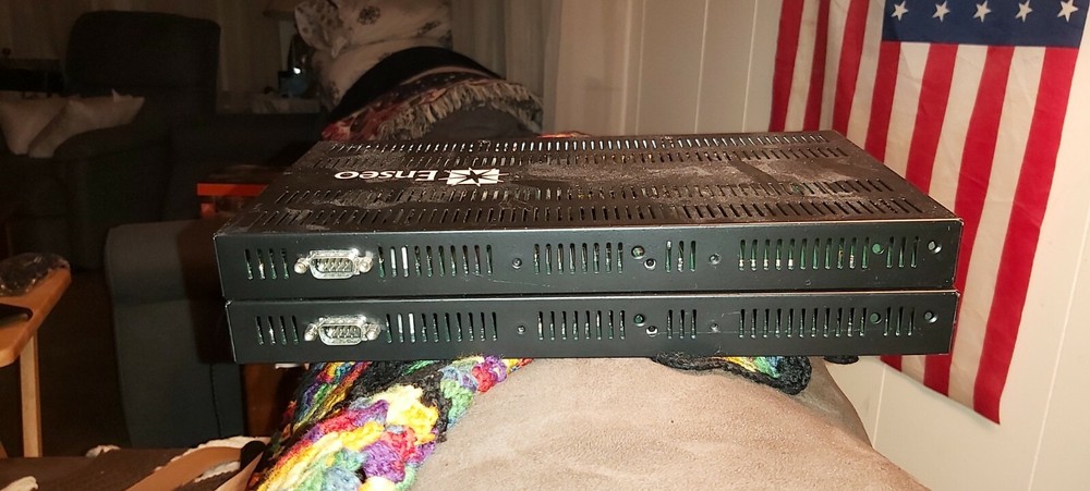 Enseo, media boxes, as is, they do power on.