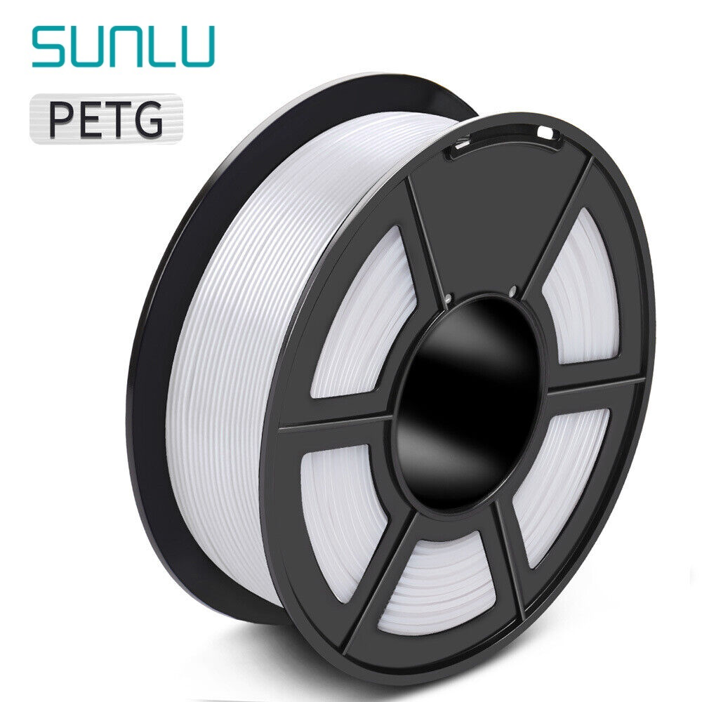 SUNLU 10×1KG 1.75MM PETG Filament High toughness 3D Printer Consumables