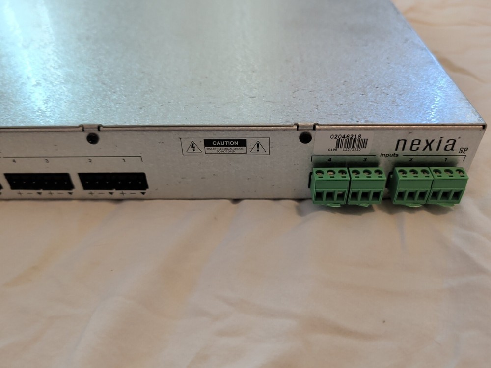 Biamp Nexia SP DSP Speaker Processor CG01RQR