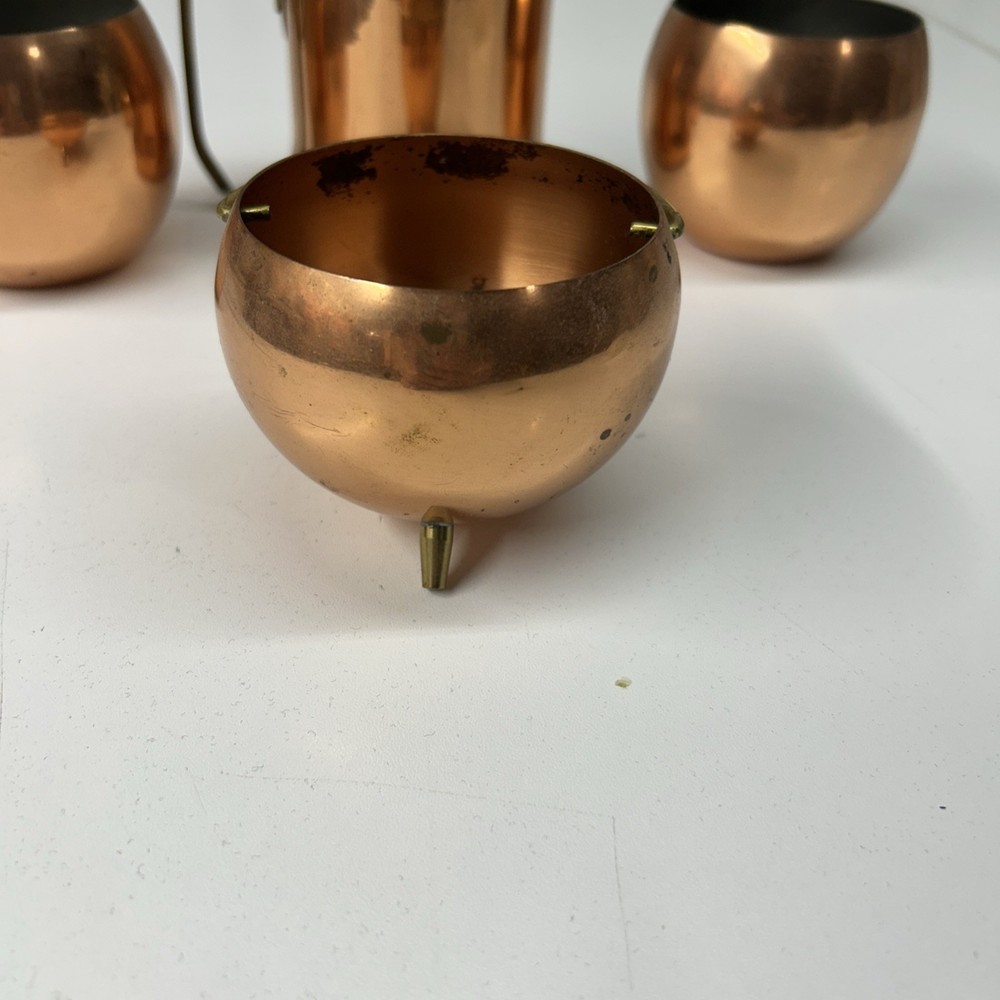 Coppercraft Guild Copper Set Cauldron Moscow Mule Cup