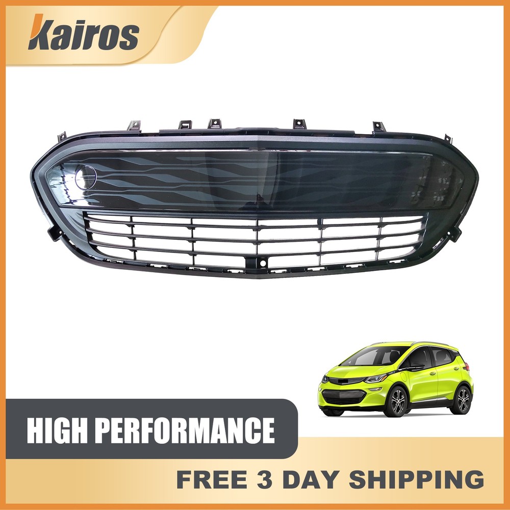 For 2017 2018 2019 Chevrolet Bolt EV Front Bumper Lower Grille Assembly Black