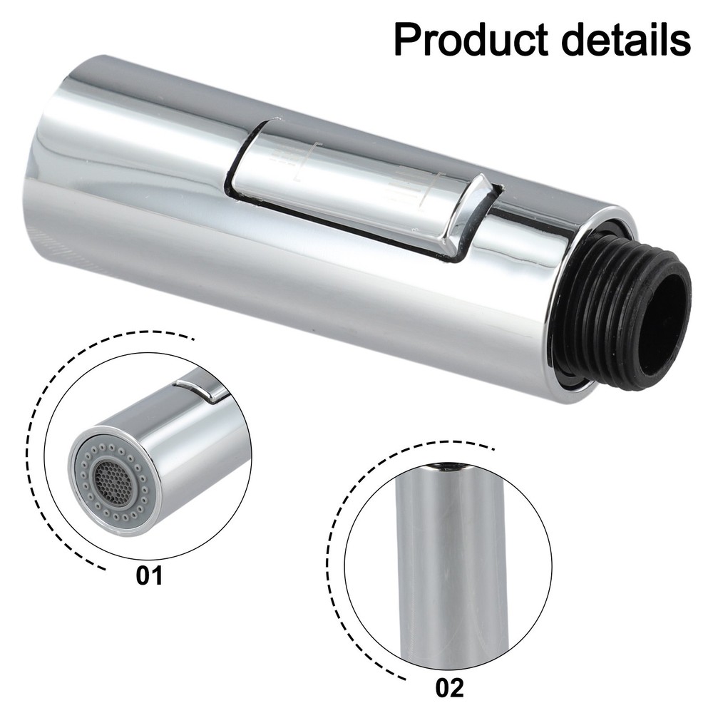 Sturdy ABS Construction Pull Out Spray Shower Head for Kitchen Sink Tap