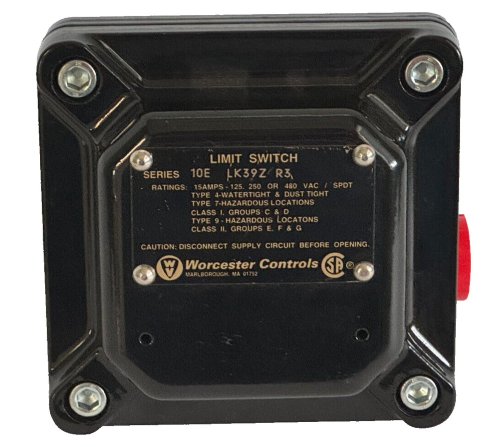 NEW Worcester 10ELK39ZR3 Limit Switch