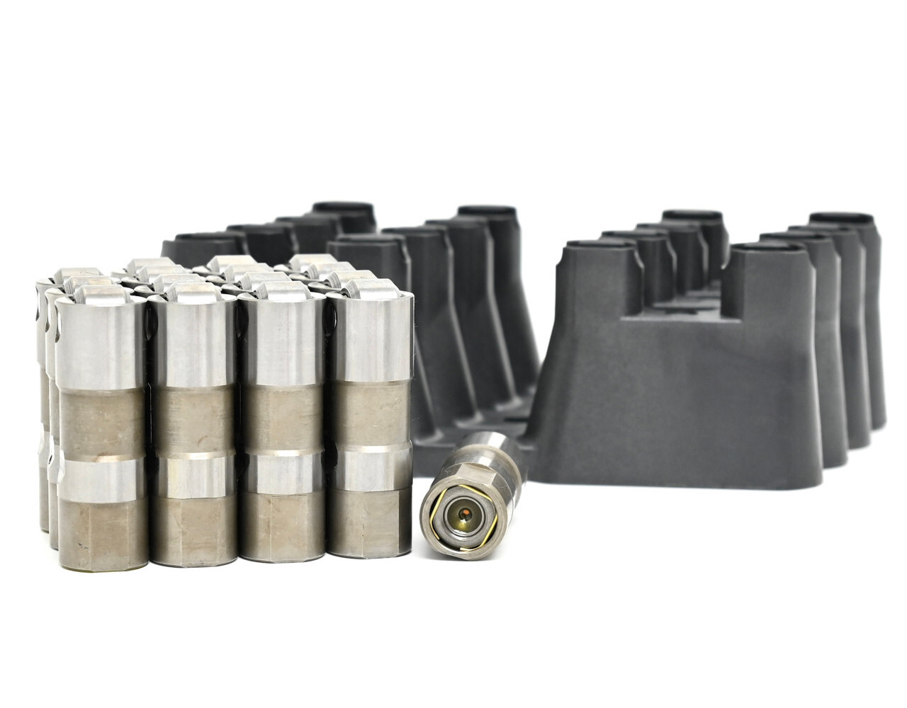 Delphi LS7 Lifters w/ Guide Trays & 7.400 Pushrods for GM LS 4.8 5.3 5.7 6.0 6.2