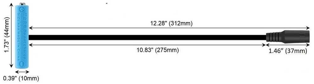 6 x AAA Battery Replacement Eliminator Kit for Electronic Devices