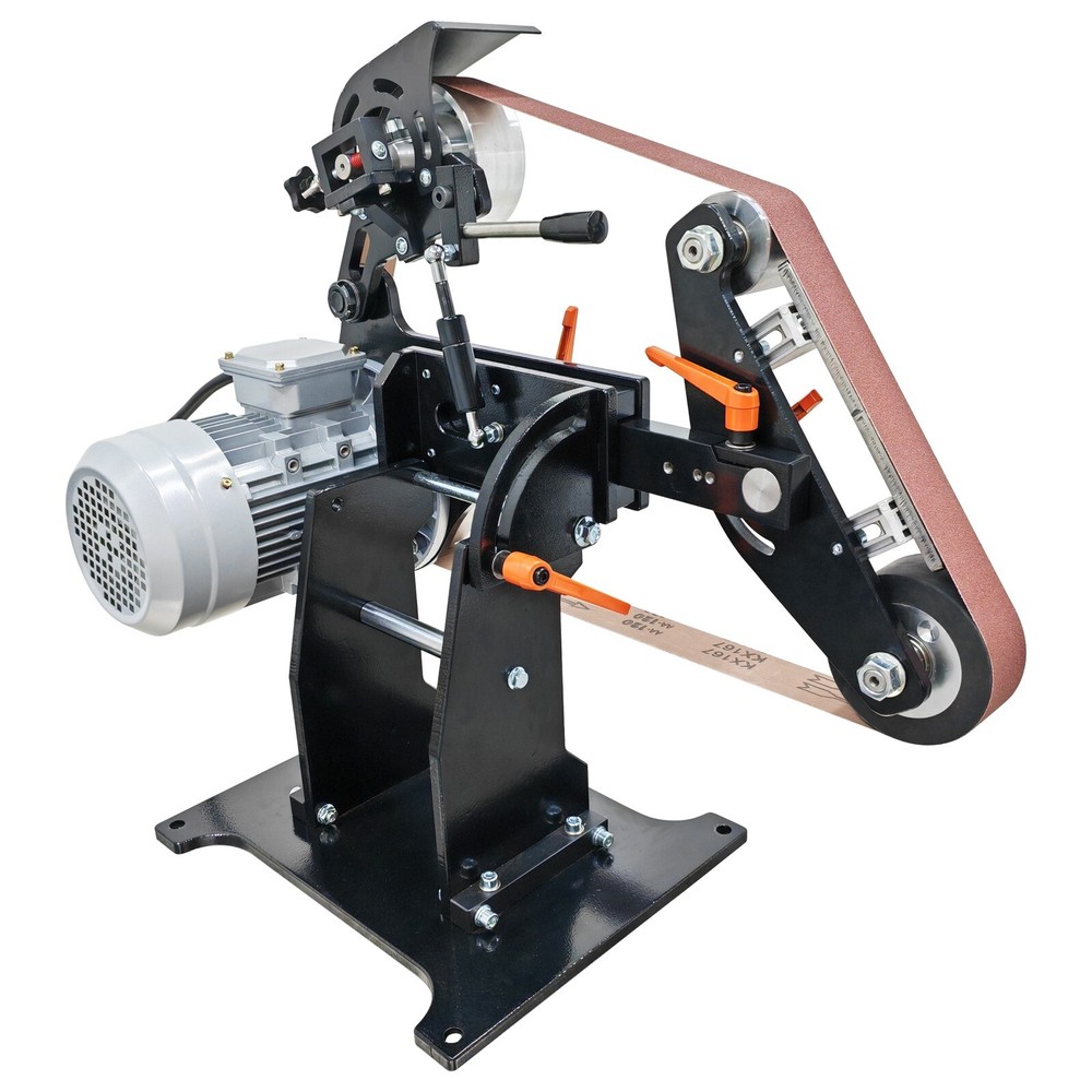71"x2"220V Variable Frequency Knife Grinder Belt Sander Grinder PolishingMachine