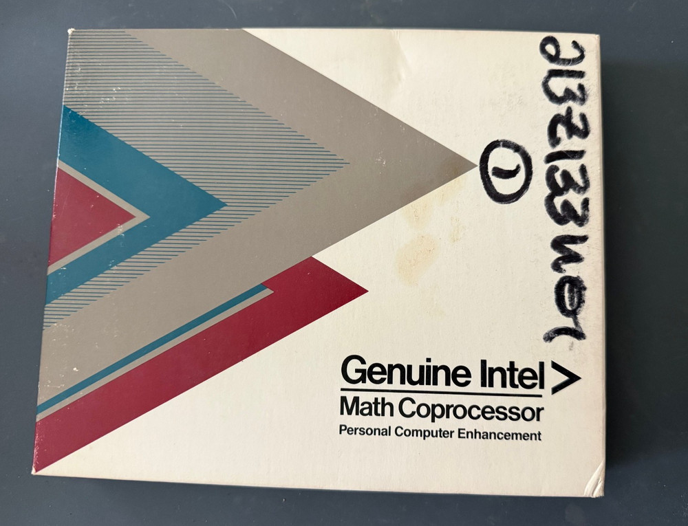 Rare - NIB Intel D8087 complete with Retail Packaging