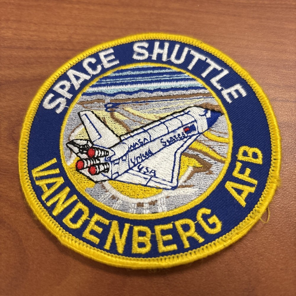 🚀🇺🇸 NASA Space Shuttle Patch Vandenberg AFB SLC-6 USA