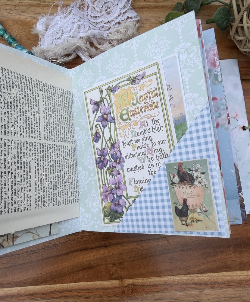 Handmade Easter Junk Journal