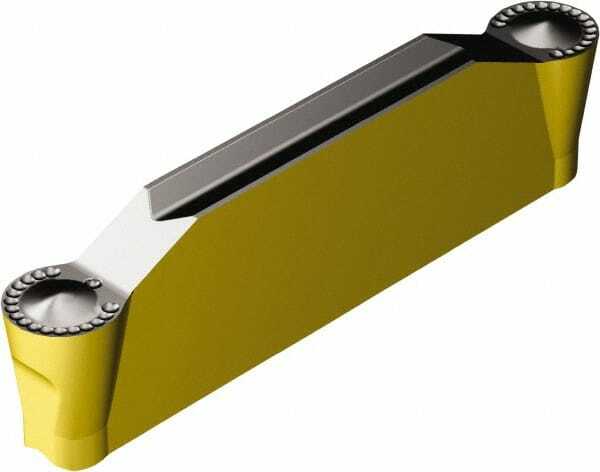 Sandvik Coromant H2N123x2 RM 4mm Cutting Width Carbide Grooving Insert 23.1mm...