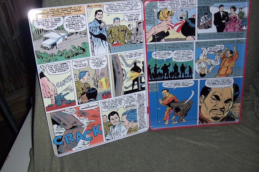 Comic Book Hinged "Protector" Tin