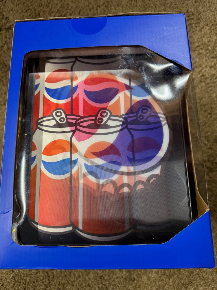 Pepsi 6-Can Mini Fridge With Holographic Effect