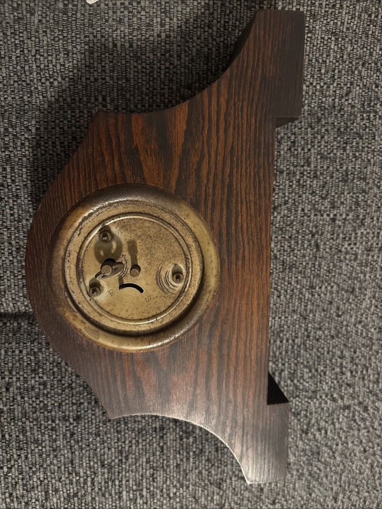 Vintage Napoleon Hat Mantel Clock Not Tested