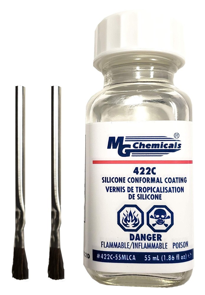 422C Silicone Conformal Coating for Electronics Protection High Temp Flexibility