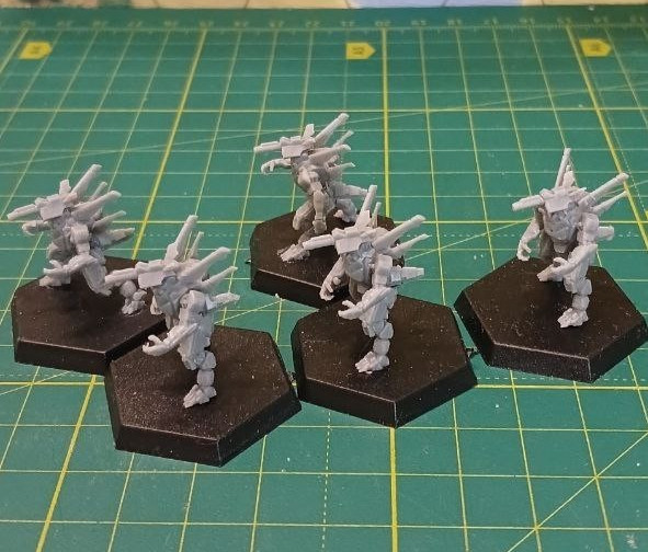 Delphyne (protomech), battletech game miniatures