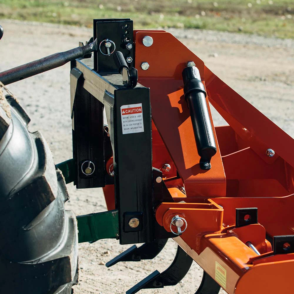 Titan Attachments 4 FT Pro Series 3 Point Rear Box Blade, Cat 1 Hook Up, QH1