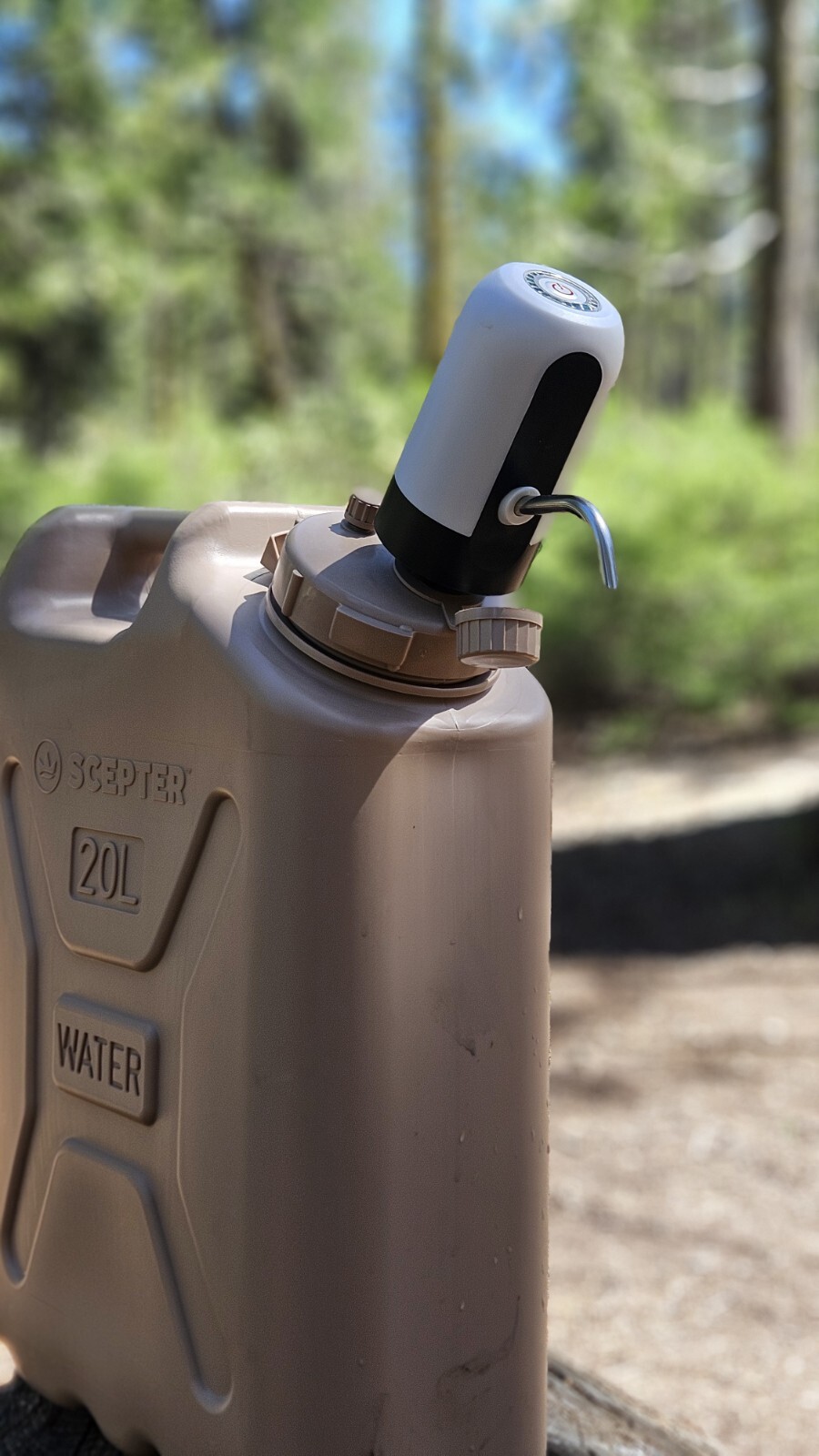 Overland Water Container Pump Faucet Adapter Kit for Scepter Brand 10L 20L