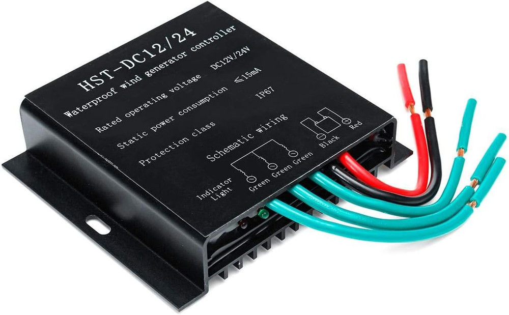 Efficient 8000W DC 12V/24V/48V Wind Turbines Generator Charge Controller, Waterp