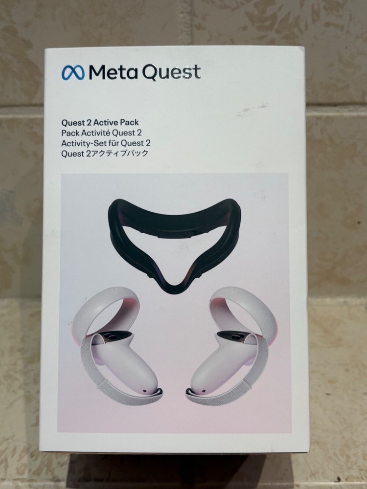 Meta Quest 2 Active Pack Facial Interface Wrist Knuckle Straps NEW FAST SHIP