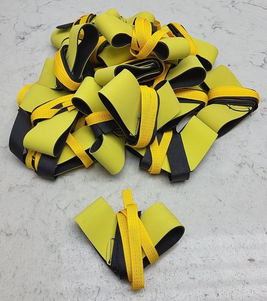 19 Pack Antistatic Heel Strap Yellow 4ECU8