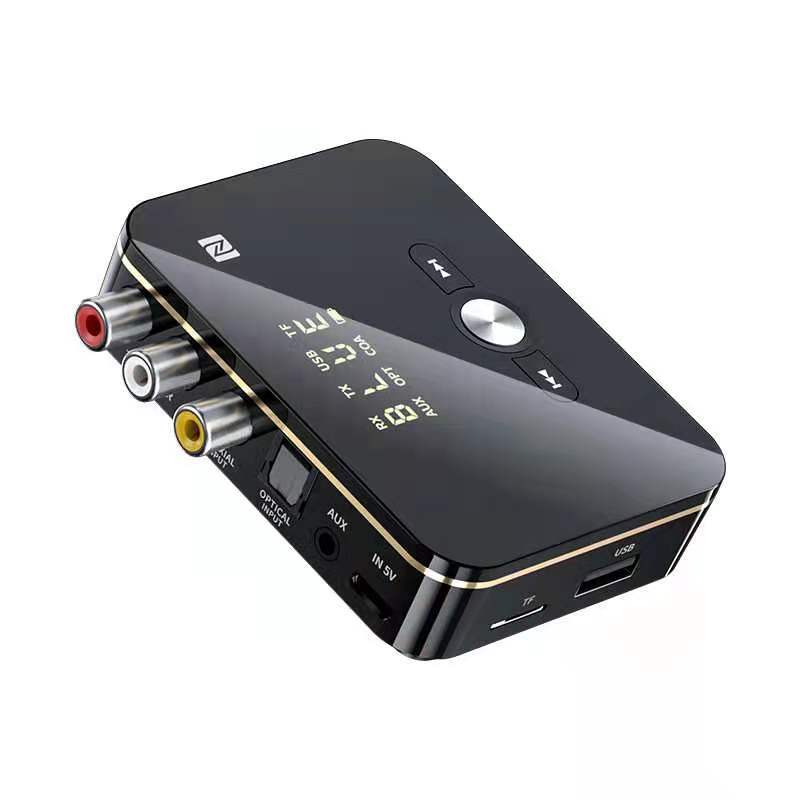 USB Bluetooth Receiver & Transmitter Wireless RCA to 3.5mm Aux Audio Adapter