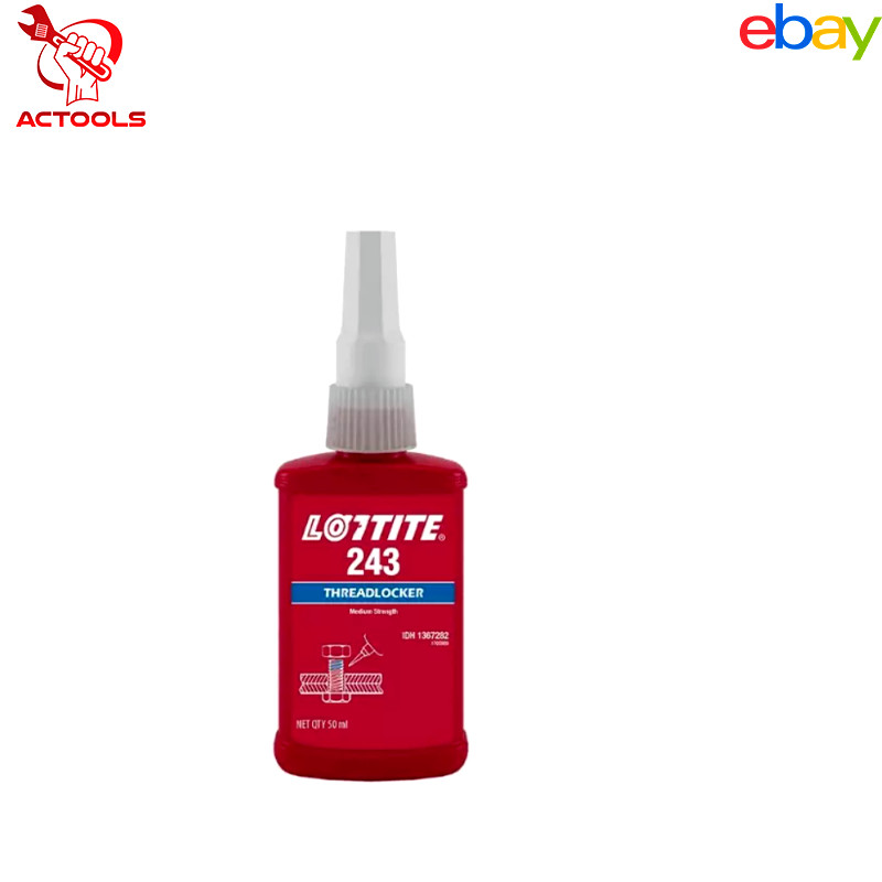 NEW Hankal Loktite 243 Blue Medium Strength Threadlocker USA  ACTOOLS