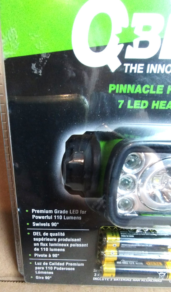 QBeam Pinnacle Headlamp 7 LED Headlamp