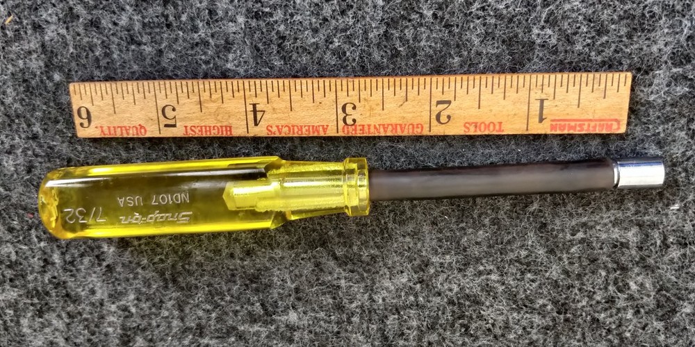 Snap On Tools ND107 Nutdriver 7/32" Nut Driver