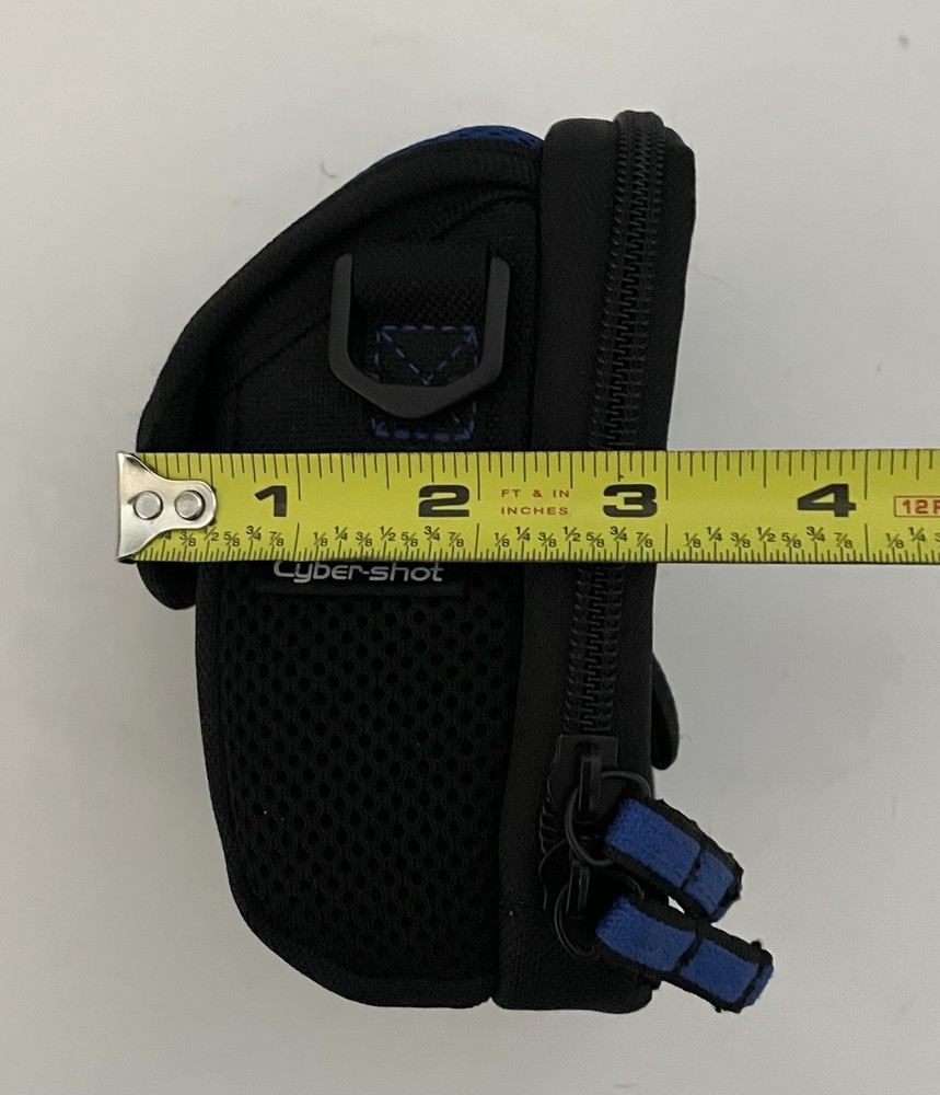 Sony Cyber-Shot Carrying Case Black & Blue Compact Digital Camera
