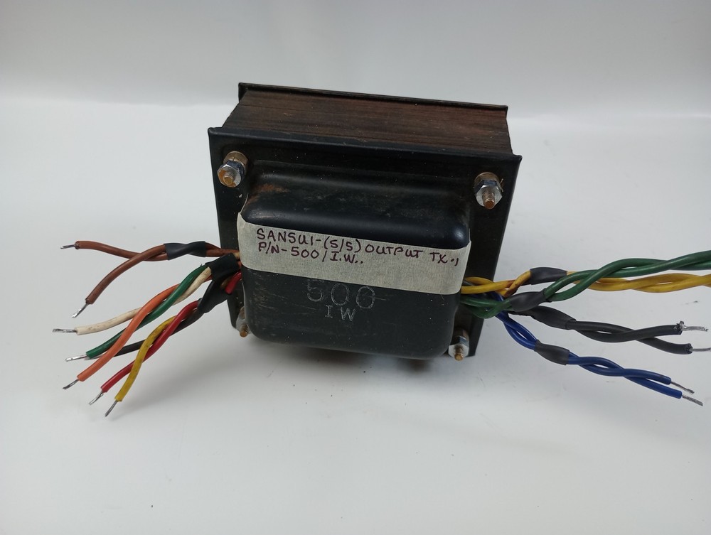 1 Sansui 500/IW Output Transformer -Tests Good -solid State