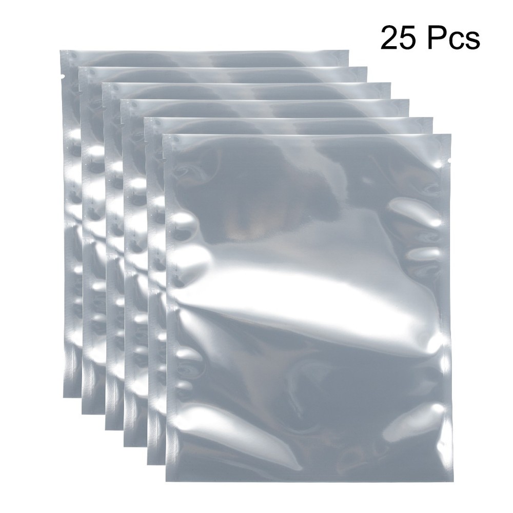 25 PCS Anti Static Bag Shield Shielding Bag, Flat Open Top, 6.3" x 7.9"