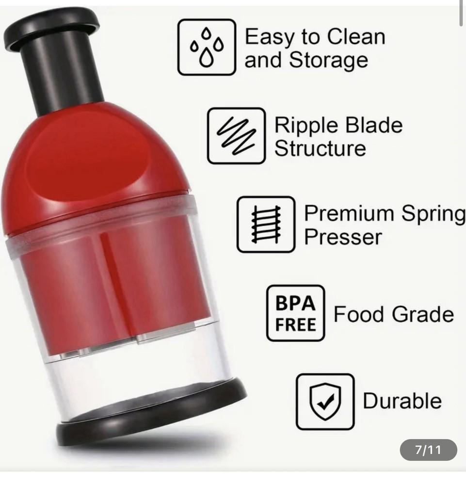 Red Food Chopper