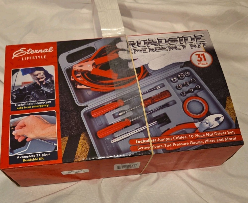 Roadside Emergency Kit Boxed NEW