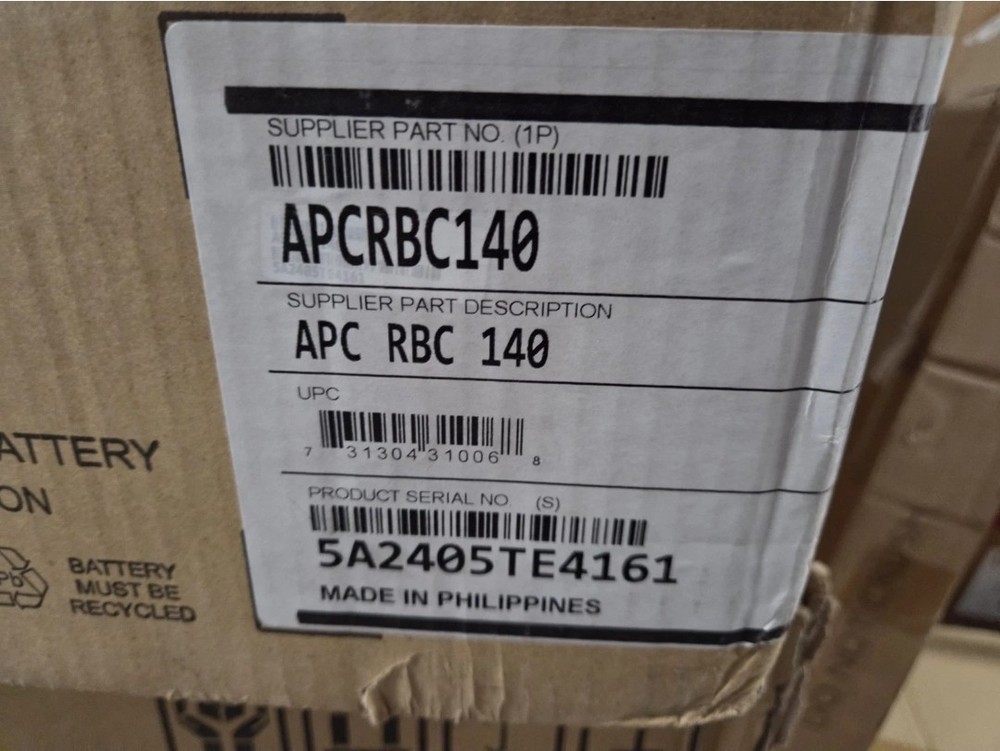 APC APCRBC140 Replacement Battery. Lightly Used