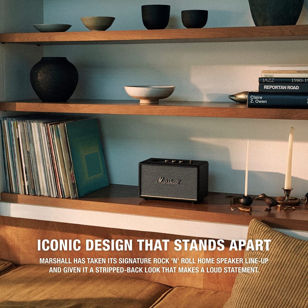 Marshall Acton III Bluetooth Home Speaker - Black