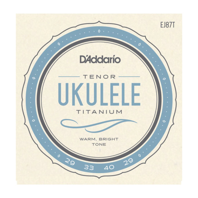 D'Addario Pro Arte Titanium Tenor Ukulele Strings; EJ87T
