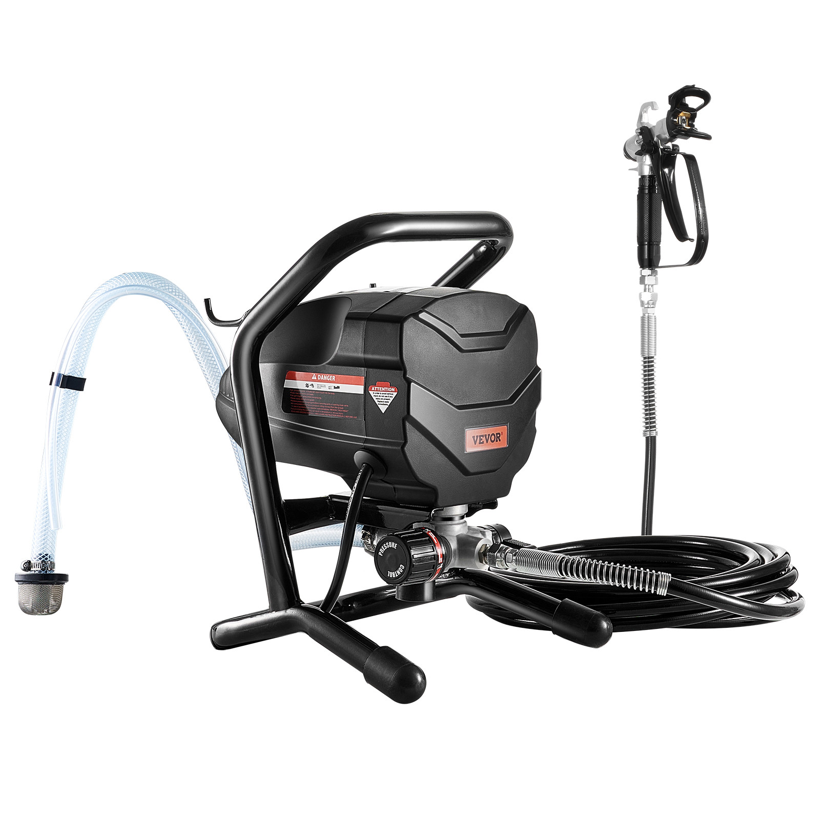 VEVOR Stand Airless Paint Sprayer Electric Paint Sprayer Machine 650W 3000PSI