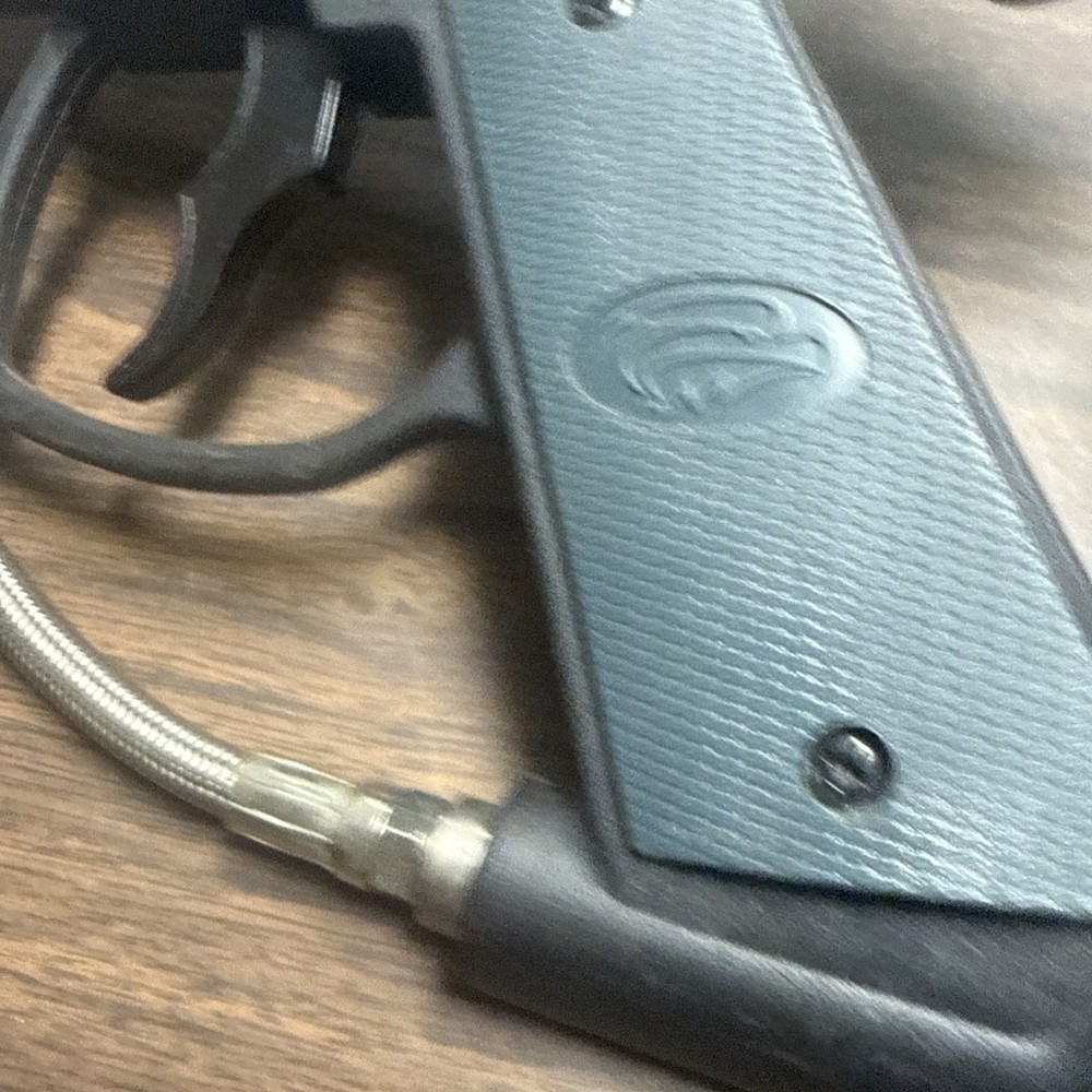 Vintage Brass Eagle Eradicator Mechanical Paintball Gun Untested