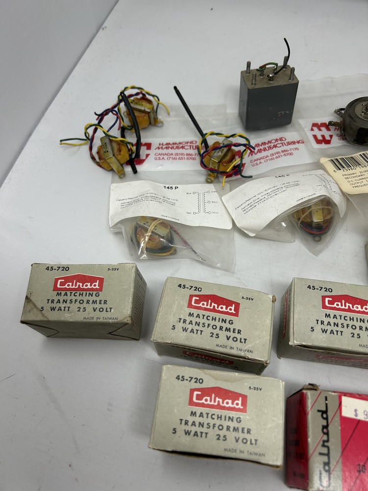 Audio transformers, UTC filters box of