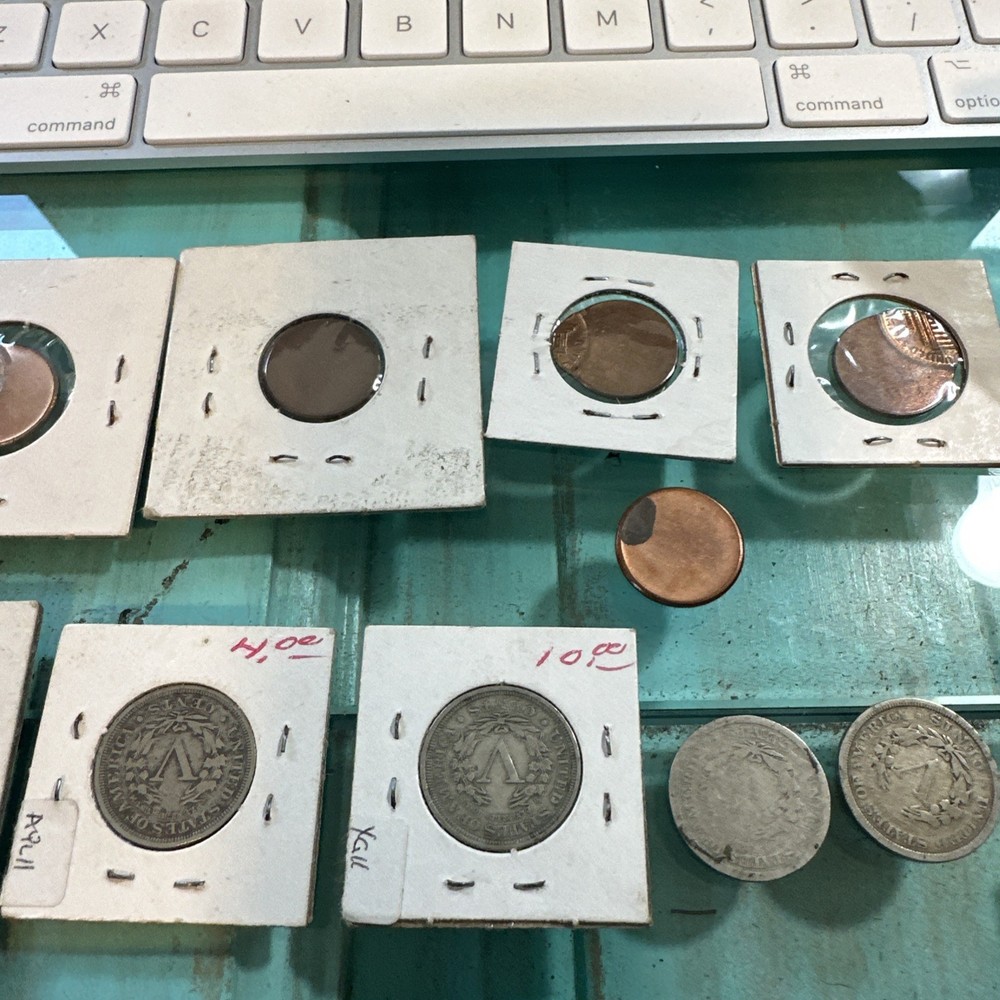 Old Coin Lot, Errors And Other Old Coins