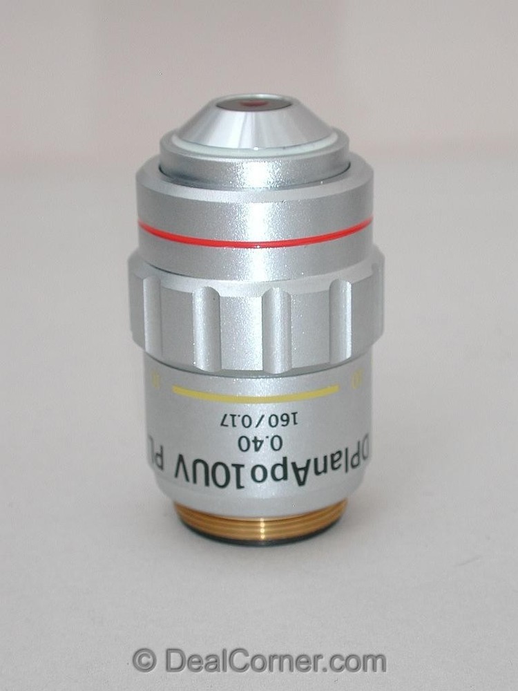 Olympus DPlan APO 10x UV PL microscope phase objective, nice