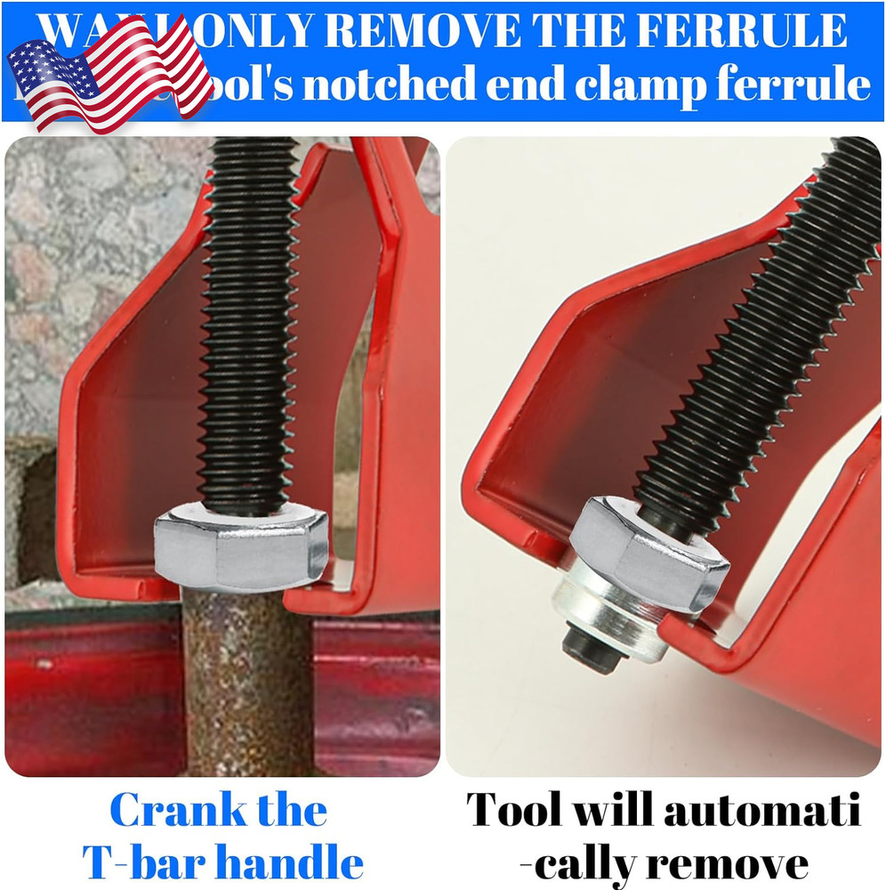 Compression Sleeve Puller Tool Remove Ferrule & Nut of Pipe FREE SHIPPING