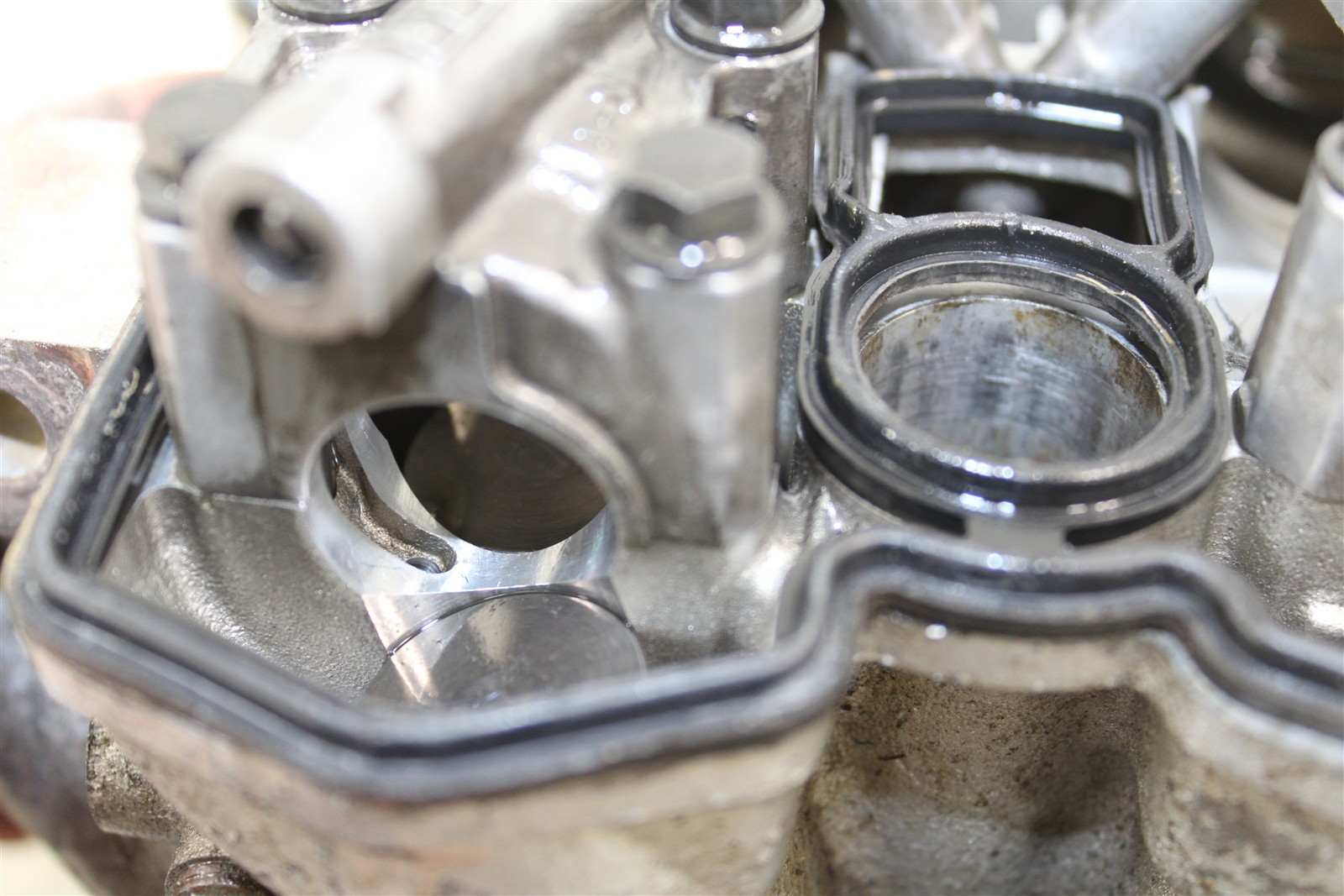 2004 Yamaha YFZ 450 Cylinder Head Valve Cover Intake Exhaust 50105