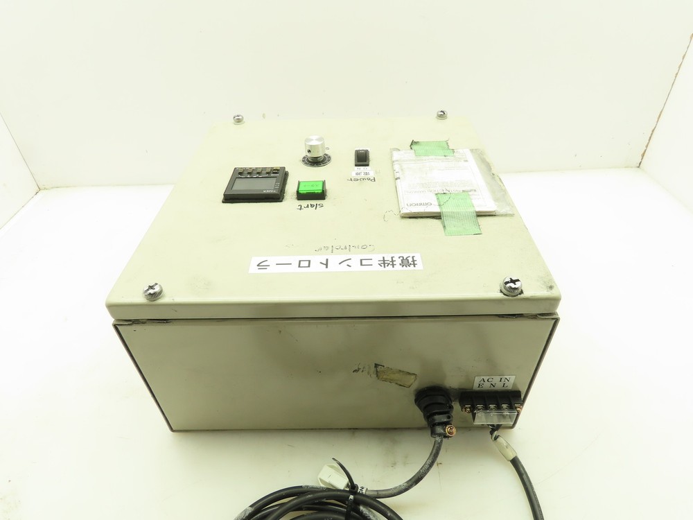 Omron H5CX DC Speed Controller Temperature Controller Custom Enclosure 12x12x6"