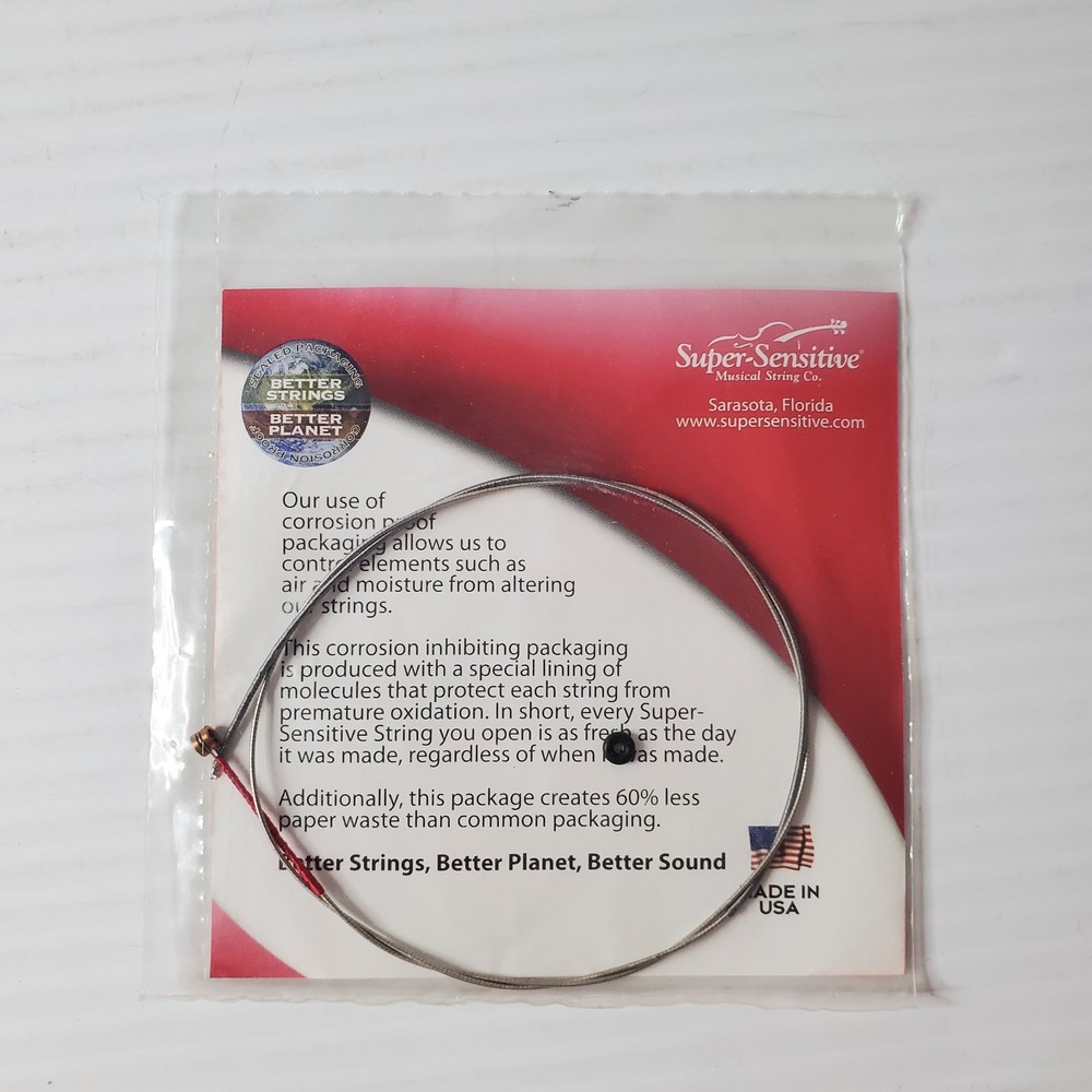 Red Label Violin D Single String 1/8 Size Medium Gauge 2132 Super Sensitive