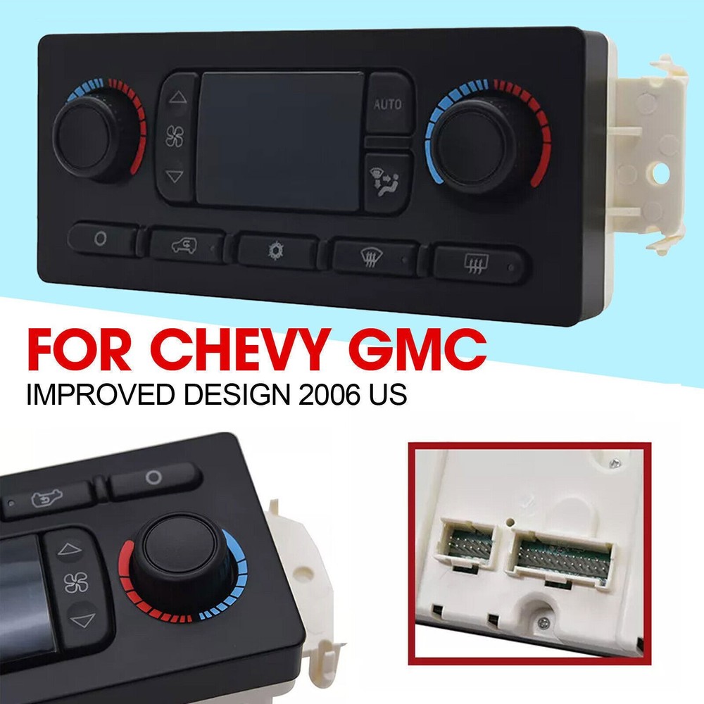 599-211XD A/C Climate Control Module Compatible 2002-09 Chevy Silverado Suburban