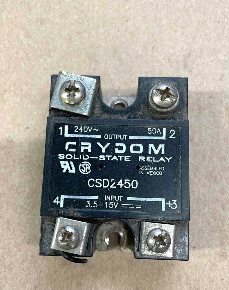 Crydom Solid State Relay CSD2450 Input 3.5-15VDC 240V 50A